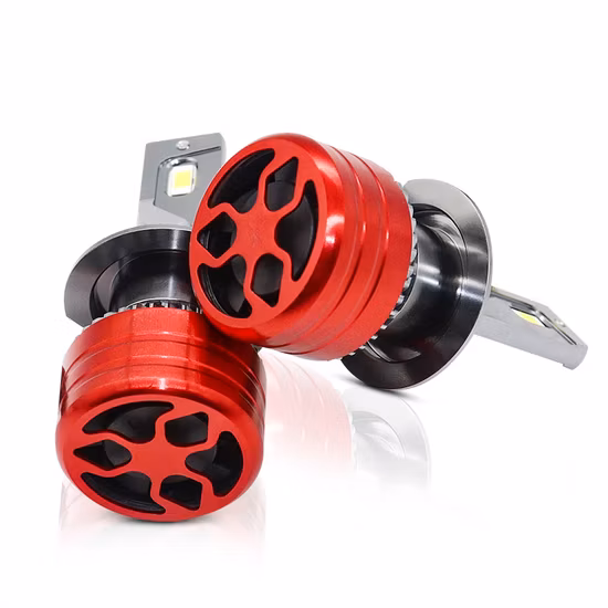 LED H7 Bulb 25W 1200lm External Driver 6000K White Light H7 Car LED Headlight Lamp