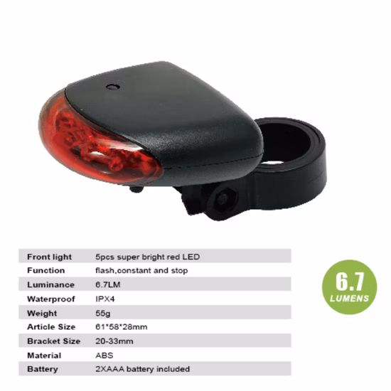 Wireless Remote Control COB LED Steering Bike Tail Bicycle Rear Light