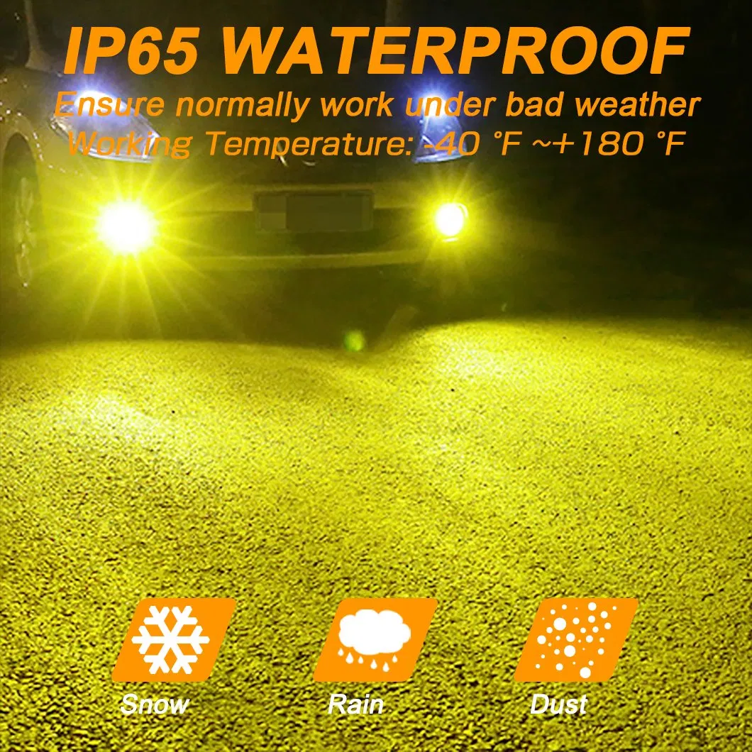 E70 LED Headlight Bulbs for Jeep Car H1 Fog Light